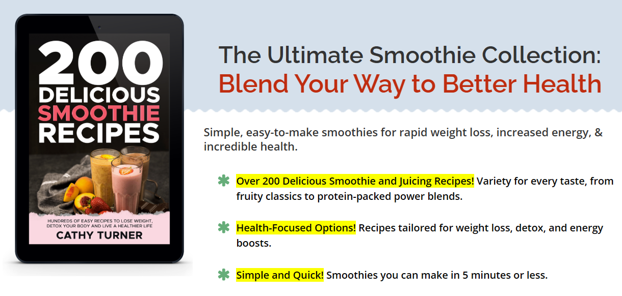 200 Delicious Smoothie Recipes Ebook Review: Blend Your Way to Health with 200 Smoothie Recipes