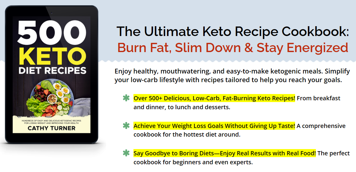 500 Delicious Keto Recipes Cookbook Review: Master the Keto Lifestyle with 500 Delicious Recipes
