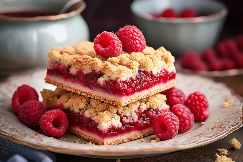 Raspberry-Crumble-Bars