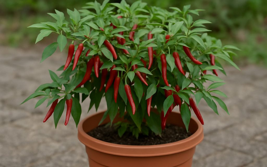 How to Grow Chili Plants with Heavy Yield at Home (Organic Method)