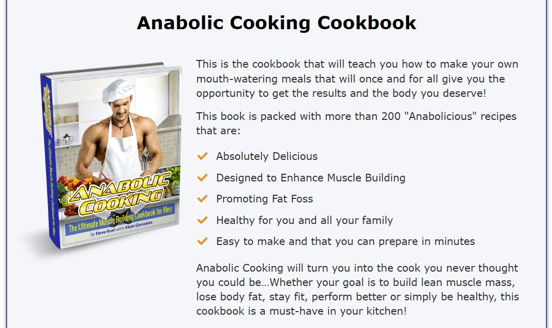 Anabolic Cooking – Muscle Building Cookbook Review: Eat Big, Get Ripped, Stay Lean