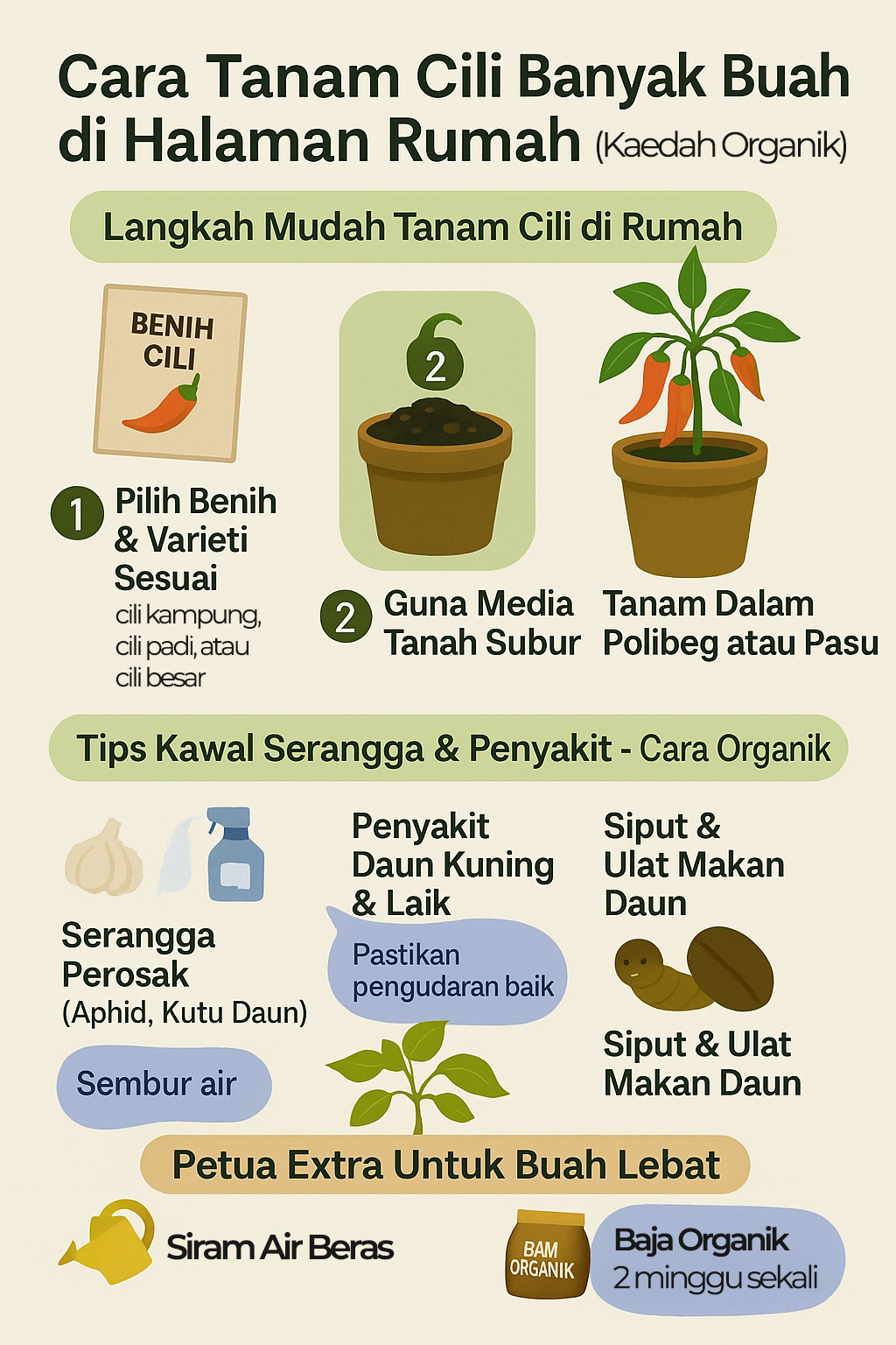 Cara-Tanam-Cili-Banyak-Buah-di-Halaman-Rumah